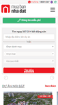 Mobile Screenshot of muabannhadat.vn